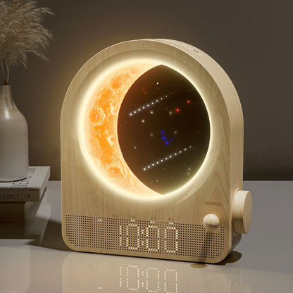 Star Moon White Noise Sunrise Wake-Up Light Alarm Clock