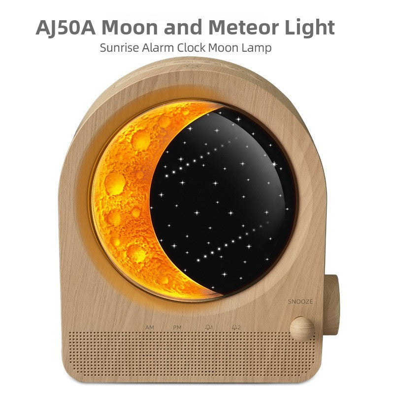 Star Moon White Noise Sunrise Wake-Up Light Alarm Clock